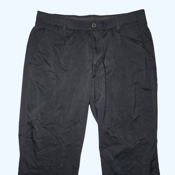 Under Armour UA The Showdown Pant Mens 38x30 Black Golf Performance Stretch - Picture 2 of 9